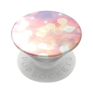 popsockets: popgrip with swappable top for phones and tablets - glam bokeh
