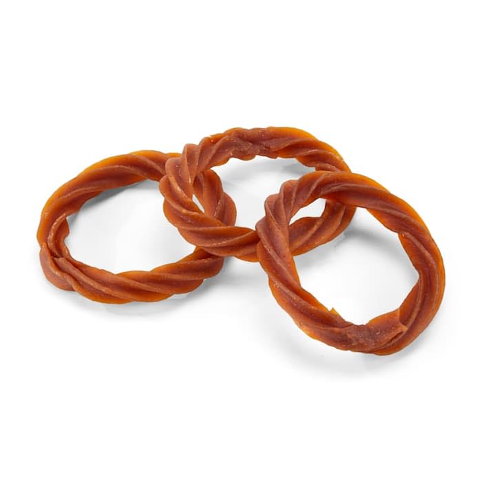 Good Lovin' No Rawhide Pumpkin Flavored Puppy Teething Rings, 4.9 oz., Count of 4