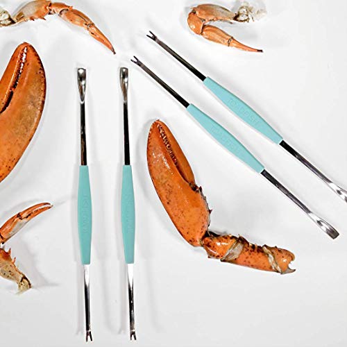 Toadfish Stainless Steel Seafood Forks Picks