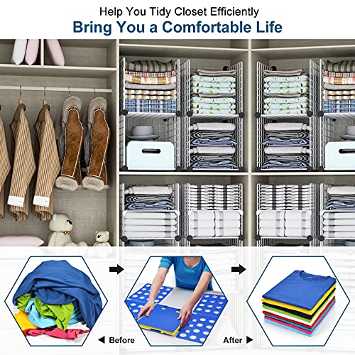 PetOde Shirt Folder Clothes Folding Board Shirt Folding Board t Shirts Clothes Durable Plastic Laundry folders