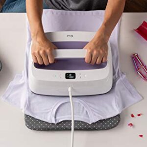Cricut EasyPress 2 Heat Press Machine (12 in x 10 in), Ideal for T-Shirts, Tote Bags, Pillows, Aprons & More, Precise Temperature Control, Features Insulated Safety Base & Auto-Off, Lilac