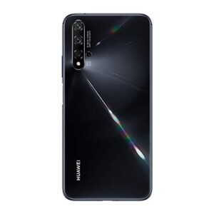 Huawei Nova 5T (128GB, 6GB) 6.26" LCD, Kirin 980, 48MP Quad Camera, 22.5W Fast Charge, Dual SIM GSM Unlocked Global 4G LTE International Model YAL-L21 (Black)