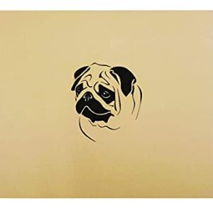 iGifts And Cards Happy Pug Family 3D Pop Up Greeting Card – Birthday, Friendship, Thank You, Congratulations, Celebration, Super Cute, Dog, Puppies, Card For Dog Lovers