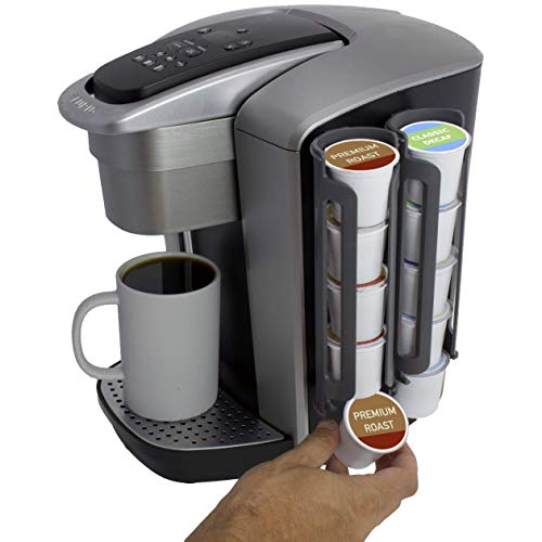 Sidekick Coffee Pod Holder for Keurig K-Cup, Made in the USA, Side Mount, K Cup Storage, K Cup Holder, Space-Saving, 2-Pack
