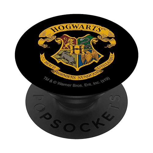 Harry Potter Ilustrated Hogwart's Crest PopSockets Standard PopGrip