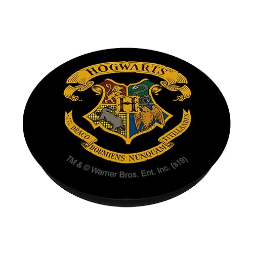 Harry Potter Ilustrated Hogwart's Crest PopSockets Standard PopGrip