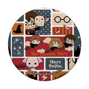 Harry Potter Cute Chibi Pattern PopSockets Standard PopGrip