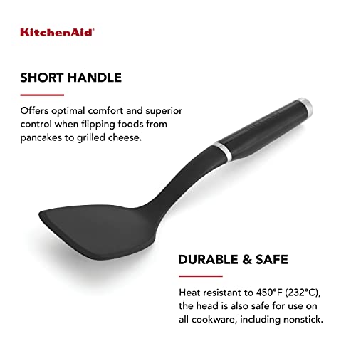 KitchenAid KE015OHOBA Classic Short Turner, One Size, Black 2