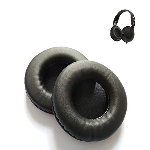 Skullcandy Replacement Ear Pads Hesh 2 Replacement Ear Pads Ear Cushions Ear Cups Ear Cover Earpad Repair Parts for Skullcandy Hesh2.0 Bluetooth Wireless Headphones (Black)