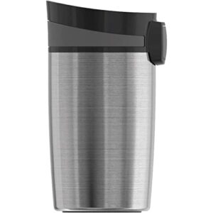 sigg - insulated coffee cup - travel mug miracle brushed - hot & cold - leakproof - bpa free - 18/8 stainless steel - silver - 9 oz