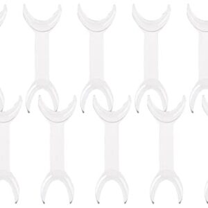 Tazrigo 10pcs Large Dental Double-headed T-Shape Intraoral Cheek Lip Retractor Openers