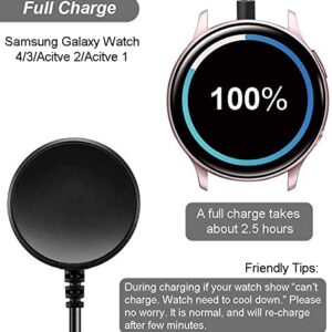 Charger for Samsung Galaxy Watch 4/Galaxy Watch 3/Galaxy Watch Active 2, Replacement Charging Cable for Galaxy Watch 6/5/4/3/Active 2 Smart Watch