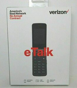 verizon wireless freetel etalk prepaid flip phone (gray)