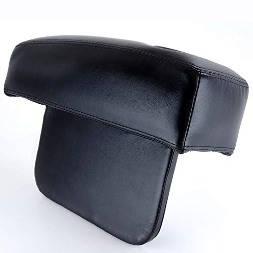 Octane Seating Removable Sofa Shark Arm Black Leather