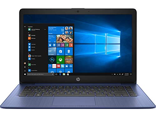 HP 14inch Stream Laptop, AMD A4-9120 Processor Up to 2.2 GHz, 4GB DDR4 RAM, 64GB SSD, AMD Radeon R3 Graphics, WiFi, Bluetooth, HDMI, Win10 Home (Renewed)