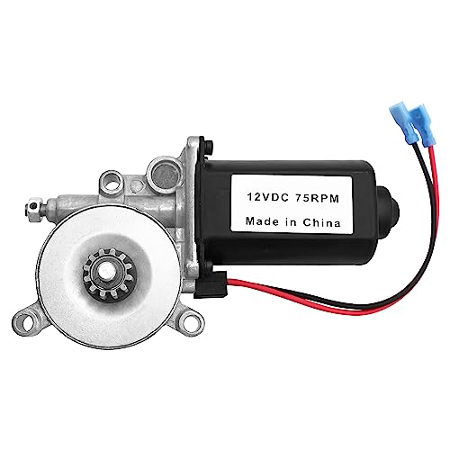 Byenins 266149 RV Power Awning Replacement Universal Motor Compatible with Solera Power Awnings Including Flat, pitched and Short Assemblies, 12-Volt DC and 75-RPM