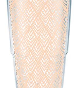 Tervis Made in USA Double Walled Happy Everything™ Insulated Tumbler Cup Keeps Drinks Cold & Hot, 24oz, Layered Diamond