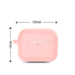 Felicey AirPods Pro Case, AirPods 3 Soft Silicone Full Protective Shockproof Cover for AirPods Pro (Front LED Visible)