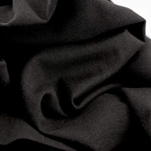 rose flavor pre-cut quilting linen fabric,craft cloth,diy for sewing crafting 60" by 1 yard(black)
