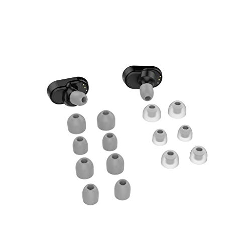 for Sony WF-1000XM3 Replacement Earbud Tips Covers, Oneone Silicone Ear Tips Earbuds Buds Set Earpads Eartips for Sony WF-1000XM3 Wireless Earphones, 7 Pairs (Gray)