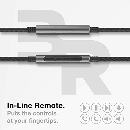 Thore 2.5mm to Type-C Audio Cable for Bose Headphones (QC25 QC35 QC45 700) Replacement Aux Cord with Mic/Remote/Volume Control (connectivity for Android Phones, iPad Air/Pro/Mini)