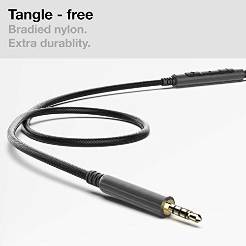 Thore 2.5mm to Type-C Audio Cable for Bose Headphones (QC25 QC35 QC45 700) Replacement Aux Cord with Mic/Remote/Volume Control (connectivity for Android Phones, iPad Air/Pro/Mini)