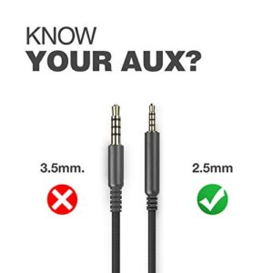 Thore 2.5mm to Type-C Audio Cable for Bose Headphones (QC25 QC35 QC45 700) Replacement Aux Cord with Mic/Remote/Volume Control (connectivity for Android Phones, iPad Air/Pro/Mini)