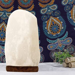 crystal hideaway seasonal affective disorder white salt lamp | sad lamp