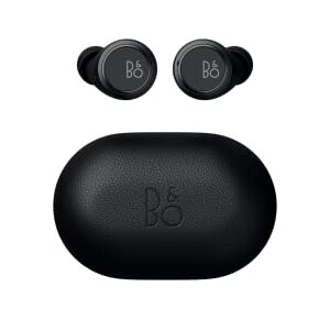 Bang & Olufsen Beoplay E8 3rd Generation True Wireless in-Ear Bluetooth Earphones, with Microphones and Touch Control, Wireless Charging Case, 35-Hour Playtime, Black