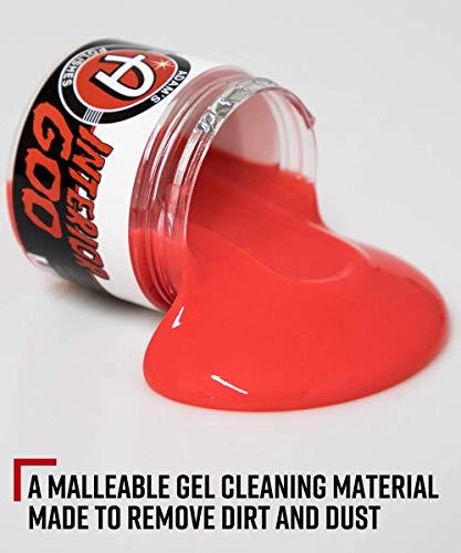 Adam's Interior Goo - Car Detailing Dust Cleaning Mud Slime Gel Glue for Automotive Interior Car Cleaner | Magic Putty Cleaner for Your Car Accessories Leather Car Seat Laptop Keyboard Tablet…