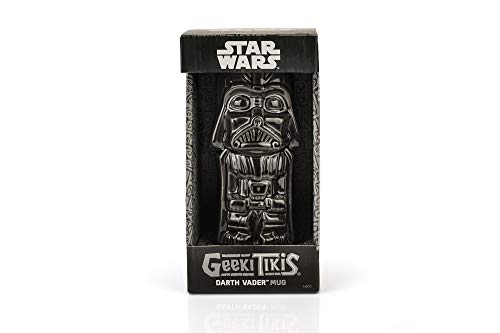 Geeki Tikis Star Wars Darth Vader Mug | Official Star Wars Collectible Tiki Style Ceramic Cup | Holds 14 Ounces