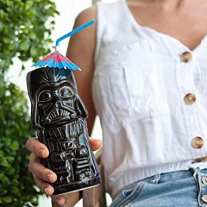 Geeki Tikis Star Wars Darth Vader Mug | Official Star Wars Collectible Tiki Style Ceramic Cup | Holds 14 Ounces