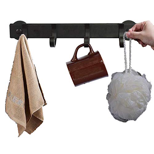 Magnetic Hook Rack Adjustable Hook Rail - Metal Heavy Duty - for Refrigerators, dishwasher, File cabinets, Grills, Washers, Dryers,Etc - No installation tools required（Does not include cleaning brush）