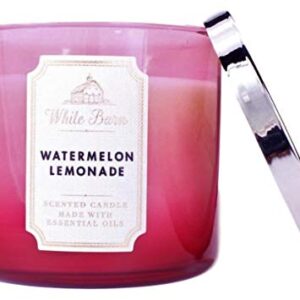 White Barn Bath and Body Works Watermelon Lemonade 3 Wick Candle 2019