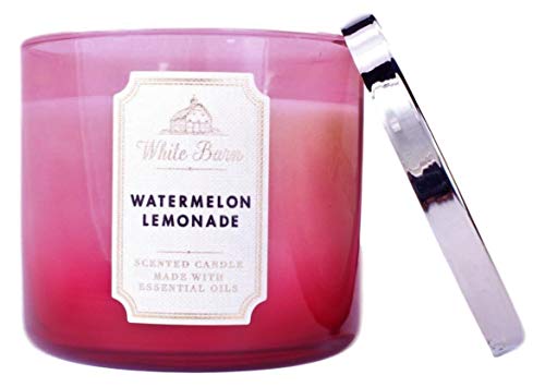 White Barn Bath and Body Works Watermelon Lemonade 3 Wick Candle 2019