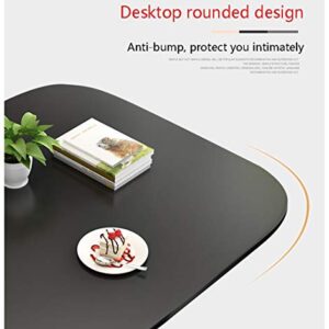 Kitchen Breakfast Bar Table and Chair Set, Dining Round Table Soft Backrest Seat Modern Style Furniture Coffee Kitchen Living Room Milk Tea Shop Fast-Food Shop Western Restaurant