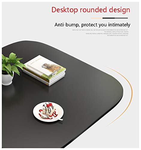 Kitchen Breakfast Bar Table and Chair Set, Dining Round Table Soft Backrest Seat Modern Style Furniture Coffee Kitchen Living Room Milk Tea Shop Fast-Food Shop Western Restaurant