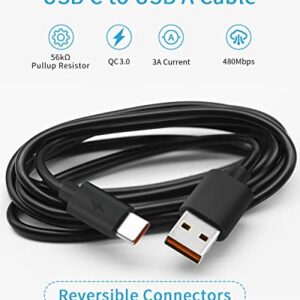 WindSwallow Fast Charger Charging Cord for JBL Speaker Headphone Charge 4, Charge 5 JBL Flip 5 JBL Pulse 4 Clip 4 Wireless Bluetooth Earphone Type C