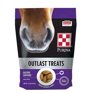 purina outlast® horse treats | supports digest health | 3.5 lb bag
