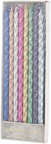 Meri Meri Multi Metallic Twisted Candles