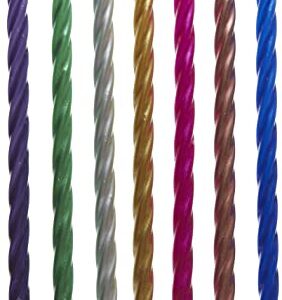 Meri Meri Multi Metallic Twisted Candles