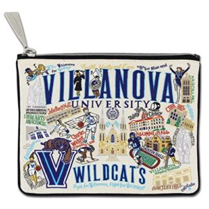 catstudio villanova university collegiate zipper pouch purse | holds your phone, coins, pencils, makeup, dog treats, & tech tools