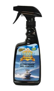 mckee's 37 nautical one hydro rinse sio2 ceramic boat coating | high gloss spray & rinse protectant, 22 fl. oz.