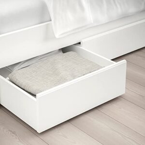 Ikea Songesand Underbed storage box set of 2 white Full/Double/Twin/Single 103.725.42