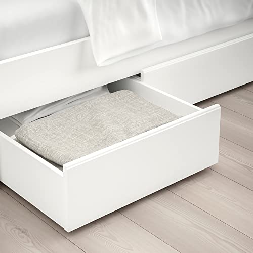 Ikea Songesand Underbed storage box set of 2 white Full/Double/Twin/Single 103.725.42
