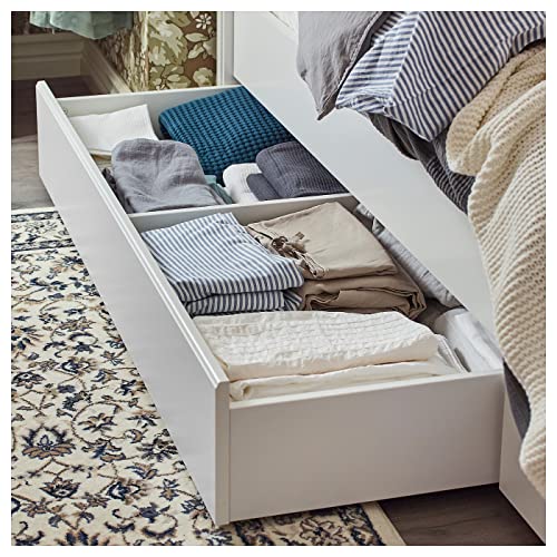 Ikea Songesand Underbed storage box set of 2 white Full/Double/Twin/Single 103.725.42