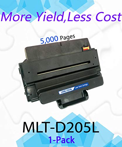 (1-Pack) Compatible MLT-D205L D205L Toner Cartridge 205L Used for Samsung ML-3712ND SCX-4833 SCX-4835FD SCX-4835FR SCX-5639FR SCX-5739FW ML-3310 ML-3312ND ML-3710 ML-3712DW Printer, by EasyPrint