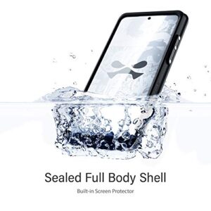 Ghostek NAUTICAL Slim Waterproof Case for Samsung Galaxy S20 Ultra 5G (6.9") - Heavy Duty Protection, Screen & Camera Lens Protector, Shockproof - Black