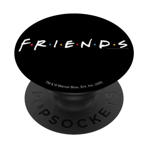 Friends Logo White PopSockets Standard PopGrip