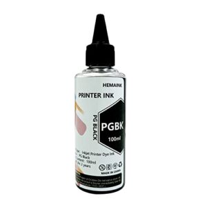HEMAINK 5x100ml Bottles Ink Compatible with Canon PGI-280XXL CLI-281XXL for Pixma TR8620 TR8600 TR8620a TR8622 TS6220 TR8520 TS9520 TS6120 TR7520 TS9521C TS6320 TS702 Printer